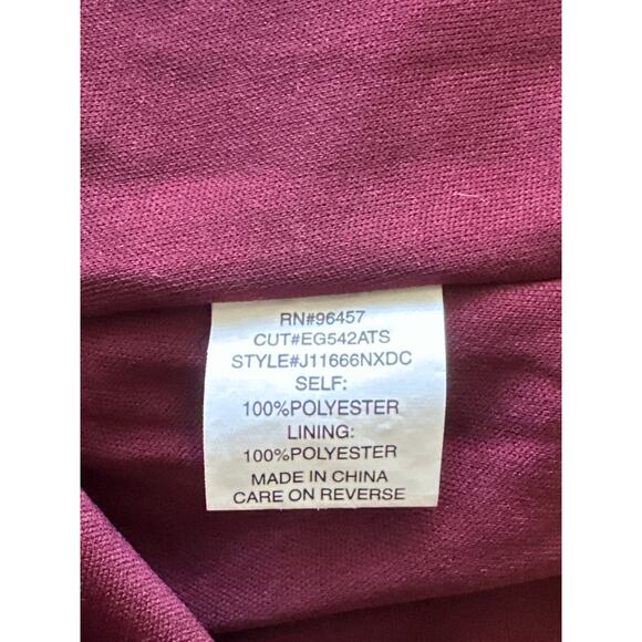 Velvet Burnout Eyeshadow Slip Dress L Burgundy Wine Whimsigoth Witchy Dark Fairy - Picture 8 of 12